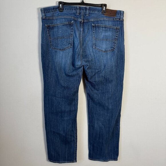 Lucky Brand 361 Vintage Straight Leg Denim Jeans Mens 40x32 Blue Stretch Classic - Picture 7 of 12